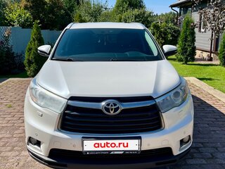 2014 Toyota Highlander III (XU50), белый, 2700000 рублей, вид 1