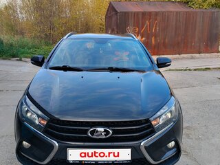 2019 Lada (ВАЗ) Vesta SW Cross I, чёрный, 1350000 рублей, вид 2