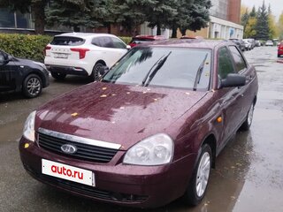 2008 Lada (ВАЗ) Priora I, пурпурный, 140000 рублей, вид 2