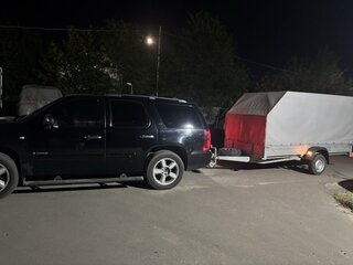 2008 Chevrolet Tahoe III, чёрный, 1600000 рублей, вид 2