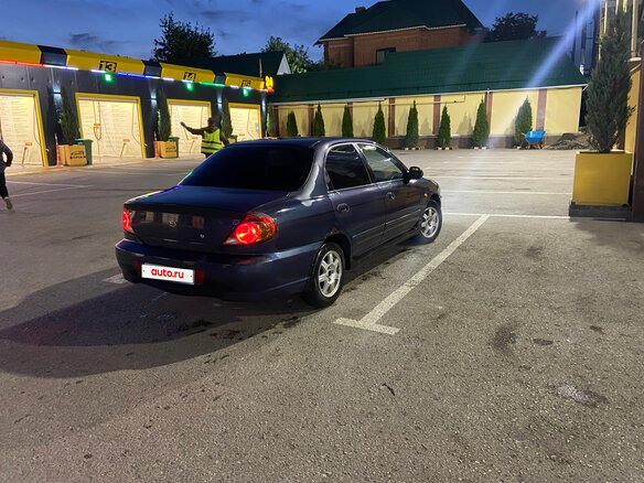 2006 Kia Spectra I Рестайлинг 2, синий, 199000 рублей