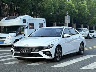 2023 Hyundai Elantra N Line VII (CN7) Рестайлинг, белый, 1310000 рублей, вид 1