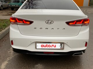 2019 Hyundai Sonata VII (LF) Рестайлинг, белый, 1899000 рублей, вид 2