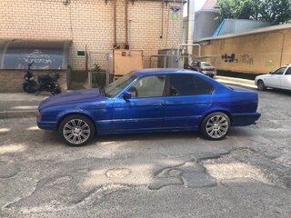 1993 BMW 5 серии 520i III (E34), синий, 345000 рублей, вид 3