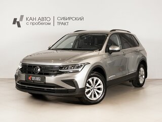2021 Volkswagen Tiguan II Рестайлинг, серебристый, 2499658 рублей, вид 1