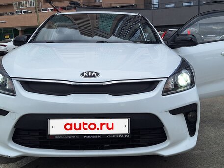 2019 Kia Rio IV, белый, 1090000 рублей, вид 3