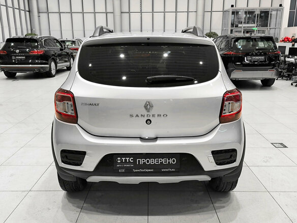 2019 Renault Sandero Stepway II Рестайлинг, серебристый - вид 5