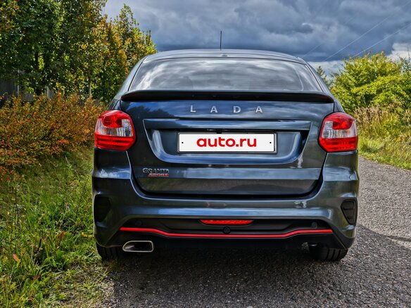2024 Lada (ВАЗ) Granta Sport I Рестайлинг, серый - вид 4