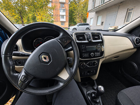 2015 Renault Logan II, синий, 660000 рублей, вид 5