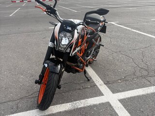 2014 KTM 390 Duke, белый, 300000 рублей, вид 1