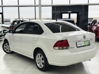 2013 Volkswagen Polo V, белый, 849000 рублей, вид 5