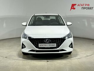 2021 Hyundai Solaris II Рестайлинг, белый, 1595000 рублей, вид 2
