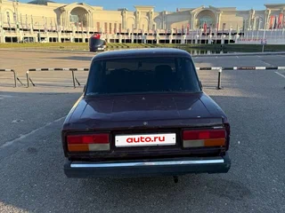 2008 Lada (ВАЗ) 2107, пурпурный, 130000 рублей, вид 2