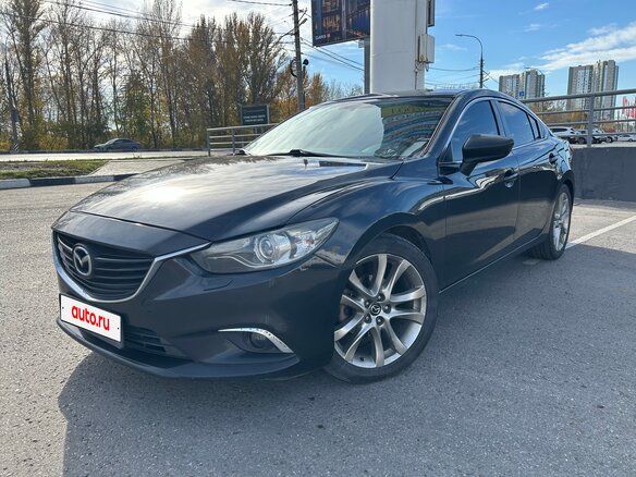 2012 Mazda 6 III (GJ), чёрный, 1130000 рублей