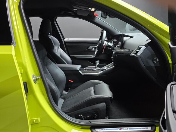 2025 BMW M3 Competition Package VI (G80) Рестайлинг, жёлтый - вид 20