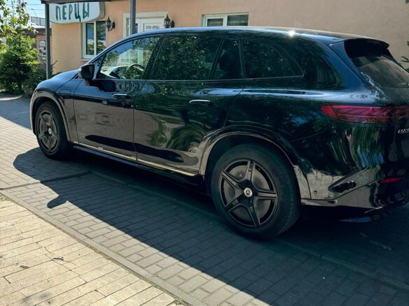 2023 Mercedes-Benz EQS SUV 580, чёрный, 13000000 рублей - вид 3