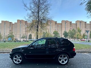 2003 BMW X5 4.4i I (E53), чёрный, 1300000 рублей, вид 3