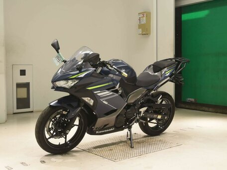 2021 Kawasaki Ninja 400, синий, 695000 рублей, вид 4