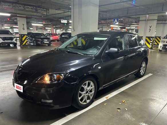 2006 Mazda 3 I (BK) Рестайлинг, чёрный, 400000 рублей