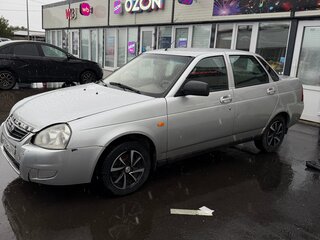 2013 Lada (ВАЗ) Priora I Рестайлинг, серебристый, 180000 рублей, вид 4