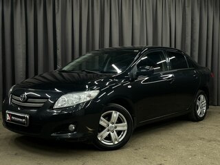 2010 Toyota Corolla X (E140, E150), чёрный, 689777 рублей, вид 1