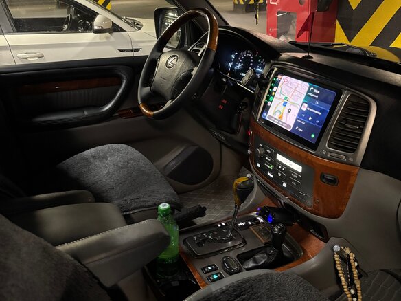 2003 Lexus LX 470 II Рестайлинг, чёрный - вид 13