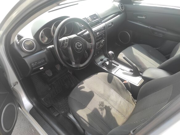 2007 Mazda 3 I (BK) Рестайлинг, серебристый, 500000 рублей - вид 5