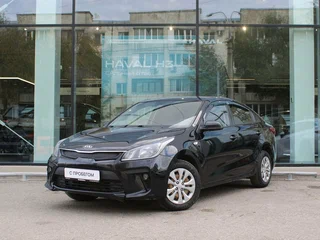2019 Kia Rio IV, чёрный, 1320000 рублей, вид 1