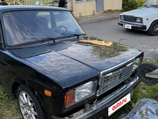 2011 Lada (ВАЗ) 2107, синий, 250000 рублей, вид 4