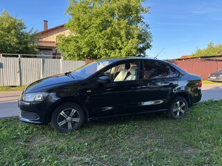 2012 Volkswagen Polo V, чёрный, 730000 рублей, вид 4