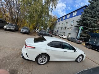 2018 Toyota Camry VIII (XV70), белый, 3250000 рублей, вид 5