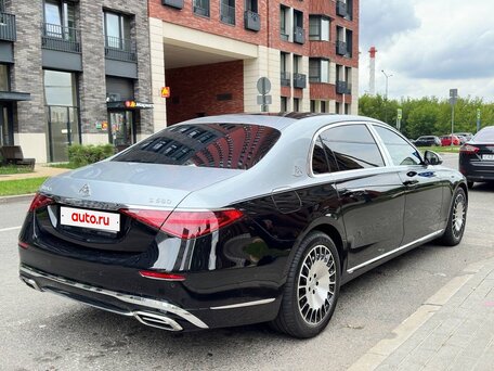 2021 Mercedes-Benz Maybach S-Класс 580 II (Z223), чёрный, 15499000 рублей, вид 5