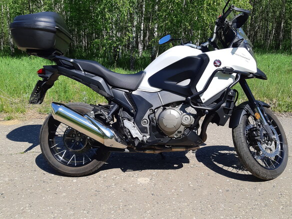 2015 Honda VFR 1200X (Crosstourer), белый, 1100000 рублей - вид 5