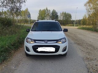 2015 Lada (ВАЗ) Kalina II, белый, 400000 рублей, вид 3