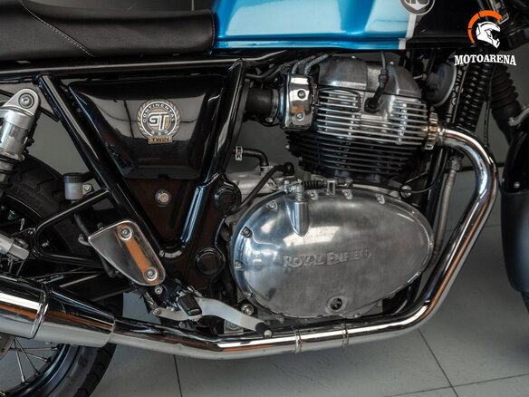 2022 Royal Enfield Interceptor 650, синий, 464356 рублей - вид 14