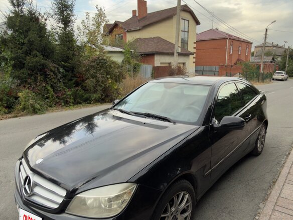 2009 Mercedes-Benz CLC-Класс 180, чёрный, 619000 рублей