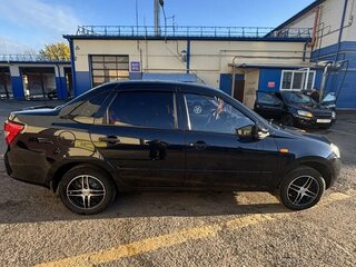 2013 Lada (ВАЗ) Granta I, синий, 450000 рублей, вид 2