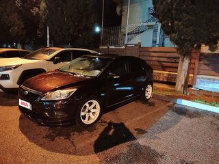2008 Ford Focus II Рестайлинг, фиолетовый, 450000 рублей, вид 2