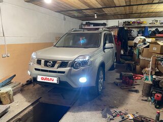 2014 Nissan X-Trail II Рестайлинг, серебристый, 1500000 рублей, вид 4