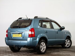 2008 Hyundai Tucson I, голубой, 919000 рублей, вид 4