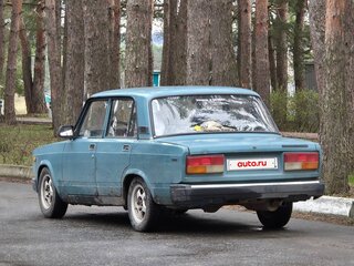 2003 Lada (ВАЗ) 2107, синий, 130000 рублей, вид 2