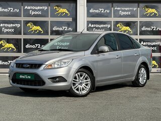 2008 Ford Focus II Рестайлинг, серебристый, 450000 рублей, вид 1