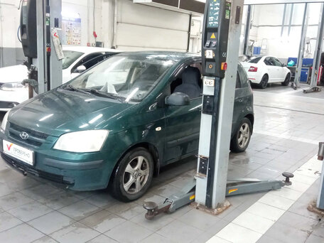 2004 Hyundai Getz I, зелёный, 165000 рублей, вид 1