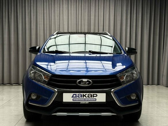 2021 Lada (ВАЗ) Vesta SW Cross I, синий - вид 2