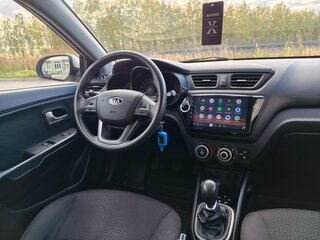 2011 Kia Rio III, серебристый, 660000 рублей, вид 5
