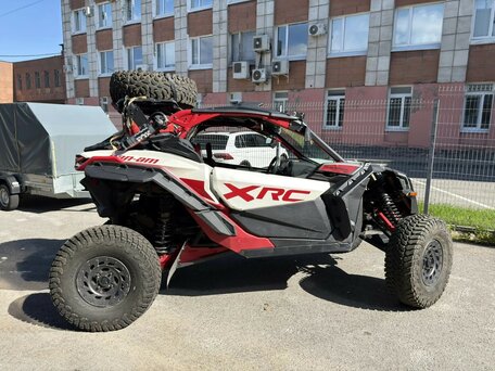 2023 BRP Can-Am Maverick X RC Turbo RR, пурпурный, 2900000 рублей, вид 4