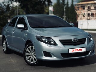2007 Toyota Corolla X (E140, E150), голубой, 850000 рублей, вид 1