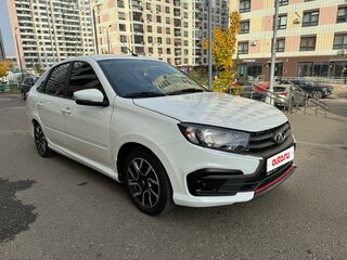 2024 Lada (ВАЗ) Granta Sportline I Рестайлинг, белый, 1200000 рублей, вид 2