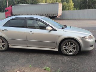 2005 Mazda 6 I (GG) Рестайлинг, серый, 250000 рублей, вид 4
