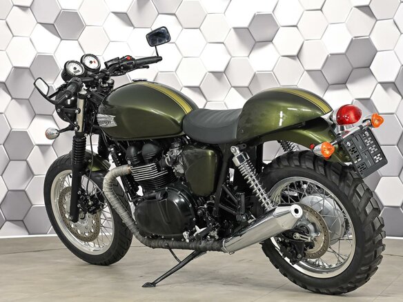 2012 Triumph Thruxton, зелёный, 577000 рублей - вид 7